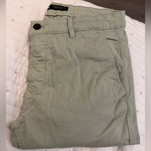 Zara mint green pants.